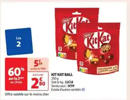 Auchan Kit Kat Ball offre