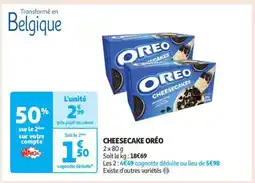 Auchan Cheesecake Oréo offre