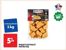 Auchan Nuggets De Poulet Maître Coq offre