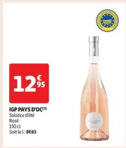 Auchan Igp Pays D'oc offre