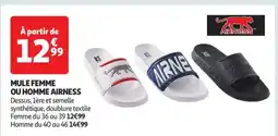 Auchan Mule Femme Ou Homme Airness offre