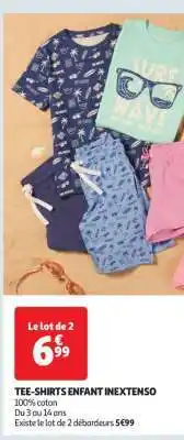 Auchan Tee-Shirts Enfant Inextenso offre