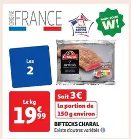 Auchan Biftecks 'Charal' offre
