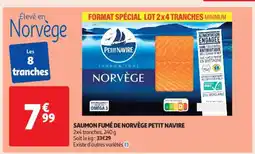 Auchan Saumon Fumé De Norvège Petit Navire offre