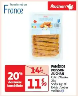 Auchan Panés De Poisson Auchan offre