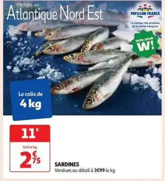 Auchan Sardines offre