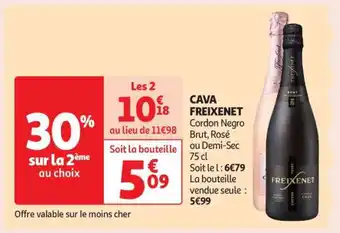 Auchan Cava Freixenet offre