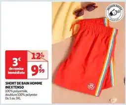 Auchan SHORT DE BAIN HOMME INEXTENSO offre