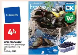 Auchan Moules De Corde offre