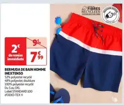 Auchan Bermuda De Bain Homme Inextenso offre