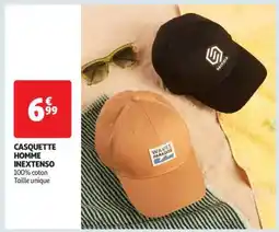 Auchan Casquette Homme Inextenso offre