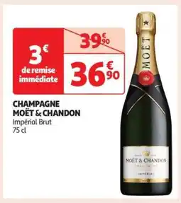 Auchan Champagne Moët & Chandon offre