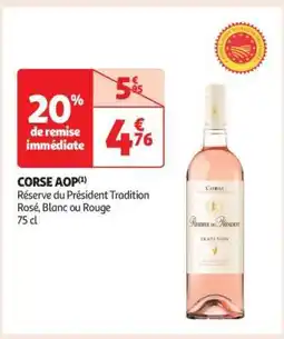 Auchan Corse Aop offre