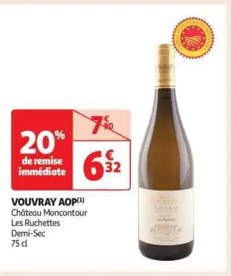 Auchan Vouvray Aop offre