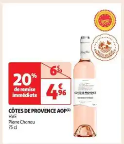 Auchan Côtes De Provence Aop offre