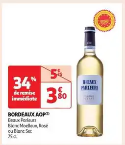 Auchan Bordeaux Aop offre