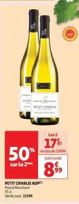 Auchan PETIT CHABLIS AOP offre