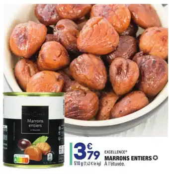 ALDI Marrons entiers offre