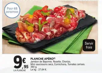 E.Leclerc Planche apéro offre
