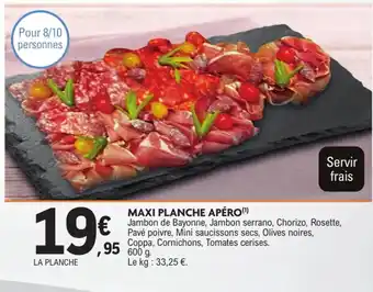 E.Leclerc Maxi planche apéro offre