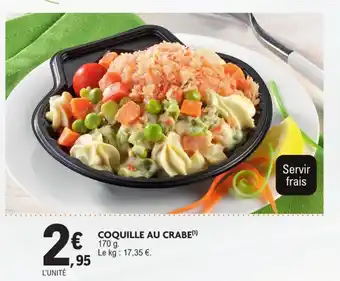 E.Leclerc Coquille au crabe offre