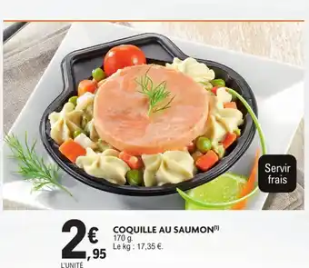 E.Leclerc Coquille au saumon offre