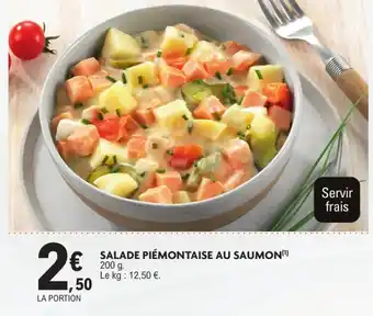 E.Leclerc Salade piémontaise au saumon offre