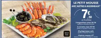 E.Leclerc Le petit mousse avec huîtres & bigorneaux offre