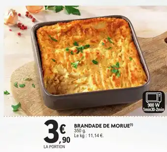 E.Leclerc Brandade de morue offre