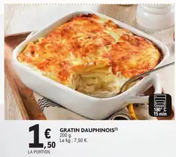 E.Leclerc Gratin dauphinois offre