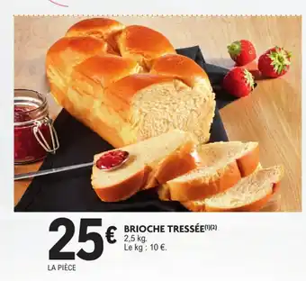 E.Leclerc Brioche tressée offre
