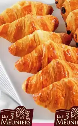 E.Leclerc "LES 3 MEUNIERS" 10 mini croissants offre