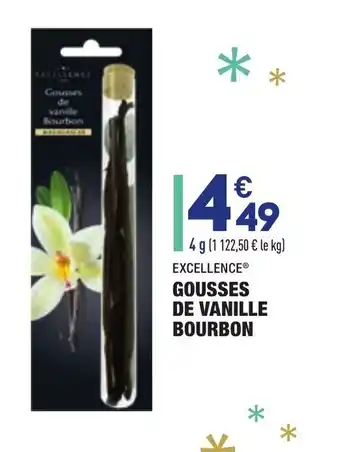 ALDI Gousses de vanille Bourbon offre