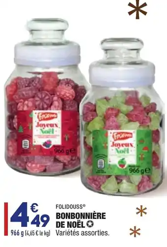 ALDI Bonbonnière de Noël offre
