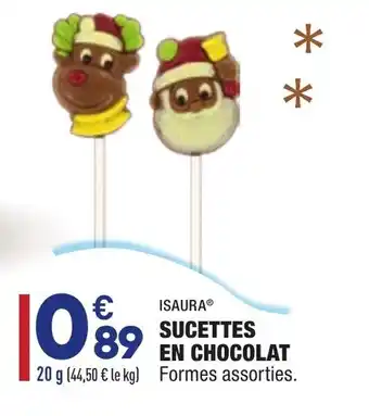 ALDI Sucettes en chocolat offre