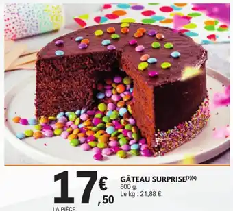 E.Leclerc Gâteau surprise offre