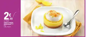 E.Leclerc Sablé citron meringue offre