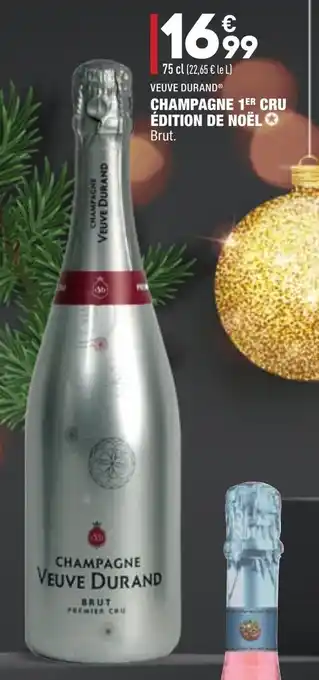 ALDI Champagne 1er Cru édition de Noël offre