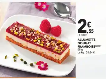 E.Leclerc Allumette nougat framboise offre