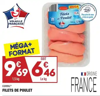 ALDI Filets de poulet offre