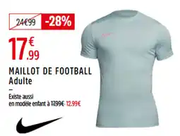 Intersport NIKE Maillot de football adulte offre