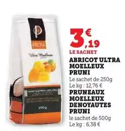Hyper U Pruni - abricot ultra moelleux offre