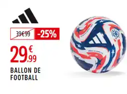 Intersport ADIDAS Ballon de football offre