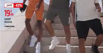 Intersport PUMA Short homme offre