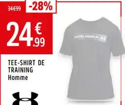 Intersport UNDER ARMOUR Tee-shirt de training homme offre