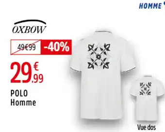 Intersport OXBOW Polo homme offre