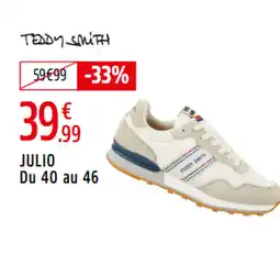 Intersport Julio du 40 au 46 offre