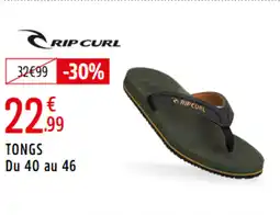 Intersport CRIPCURL Tongs du 40 au 46 offre