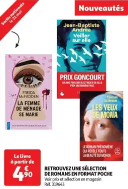 Auchan Drive Retrouvez une sélection de romans en format poche offre