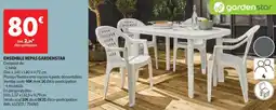 Ensemble repas gardenstar
